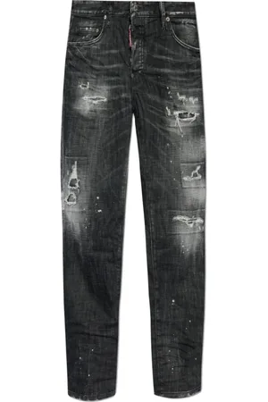 Dsquared2 Jeans, Heren, Grijs, XL, Katoen, Skater Jeans