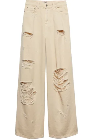 ANIYE BY Jeans, Dames, , W28, Ivory Straight Chloe Jeans