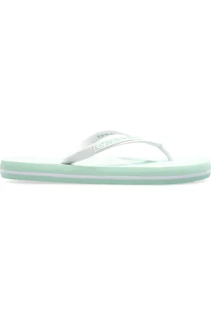 EA7 Schoenen, Dames, Groen, 37 EU, Rubber Slippers