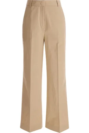 DUNST Broeken, Dames, , S, Katoen, Semi Wide Chino Broek