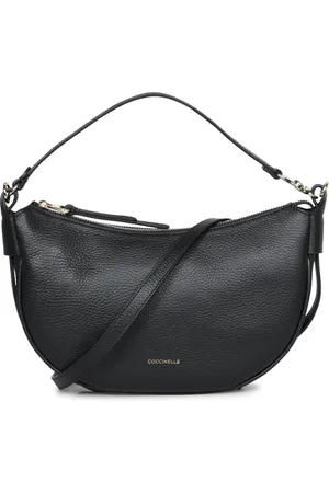 Coccinelle Tassen, Dames, Zwart, ONE Size, Leer, Ceasy Hobo Mini Bag