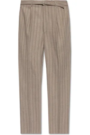 Etro Broeken, Heren, , M, Wol, Gestreept patroon broek