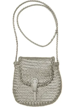 Dragon Diffusion Tassen, Dames, Grijs, ONE Size, Leer, Leren Handtas