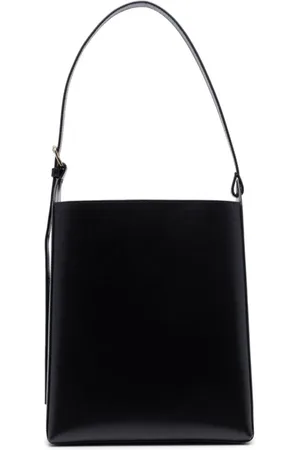 A.P.C. Tassen, Dames, Zwart, ONE Size, Leer, Stijlvolle Schoudertas met Virginie Design
