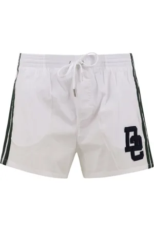 Dsquared2 Badkleding, Heren, Wit, L, Polyester, Sea Clothing Model D7B645520