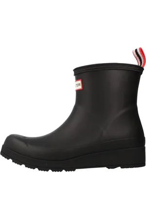 Hunter Schoenen, Dames, Zwart, 37 EU, Original Play Short Regenlaarzen