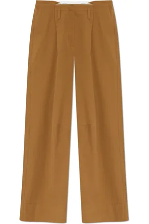 Herskind Broeken, Dames, Bruin, S, Katoen, Cotton Broeken Carl