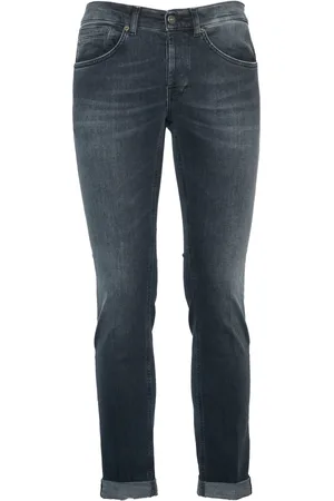 Dondup Jeans, Heren, Zwart, W34, Denim, George Denim Stretch Jeans