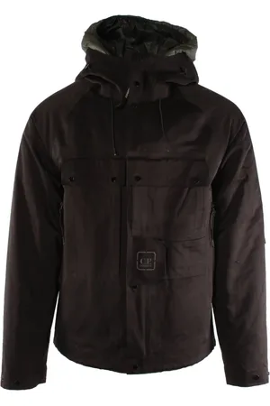 C.P. Company Jassen, Heren, Zwart, M, Polyester, 2-in-1 Afneembare Puffer Jacket