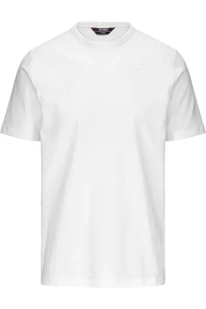K-Way Tops, Heren, Wit, S, Katoen, T-Shirts