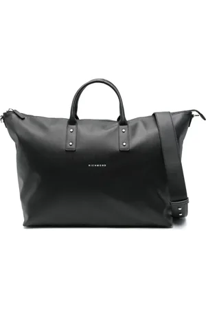 John Richmond Tassen, Heren, Zwart, ONE Size, Stijlvolle Nero Handtas voor Mannen