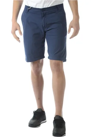 D.A. Daniele Alessandrini Korte broeken, Heren, Blauw, W32, Katoen, Shorts