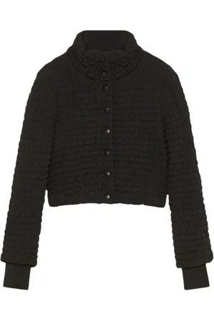Patrizia Pepe Jassen, Dames, Zwart, S, Korte Essential Pufferjas