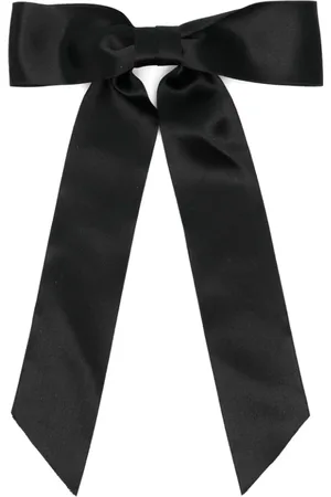 Jennifer Behr Accessoires, Dames, Zwart, ONE Size, Zwarte Oversized Strik Haaraccessoire