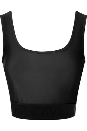 Roberto Cavalli Tops, Dames, Zwart, M, Top Zwart