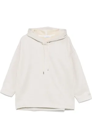 Max Mara Sweatshirts & Hoodies, Dames, , S, Katoen, Hoodie met trekkoord