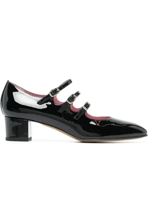 Carel Schoenen, Dames, Zwart, 40 EU, Leer, Kina Mary-Jane Pumps