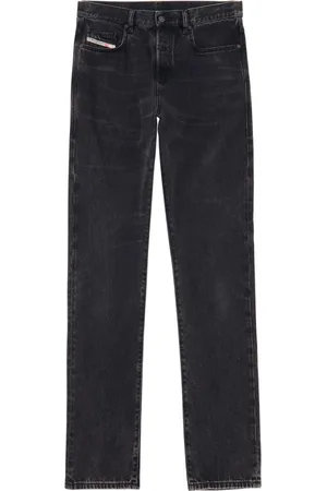 Diesel Jeans, Dames, Zwart, W25 L32, Katoen, Klassieke Skinny Jeans