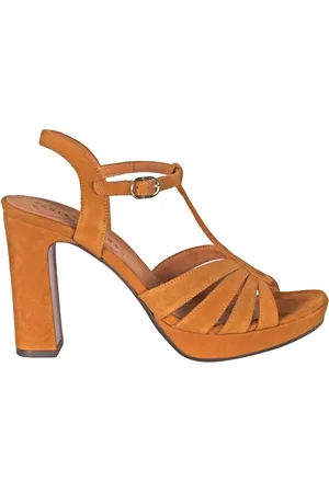 Chie Mihara Schoenen, Dames, Bruin, 38 EU, Suède, Suède sandaal met enkelbandje