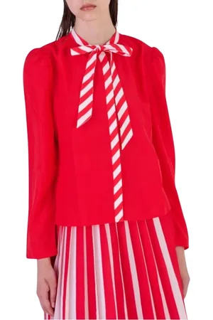 Silvian Heach Blouses & Shirts, Dames, Rood, S, Katoen, Blouse