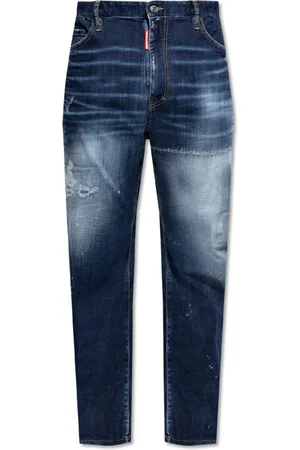 Dsquared2 Jeans, Heren, Blauw, 2Xl, Katoen, London Bro Jeans