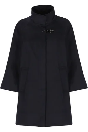 FAY Mantels, Dames, Blauw, S, Polyester, Waterdichte Jas