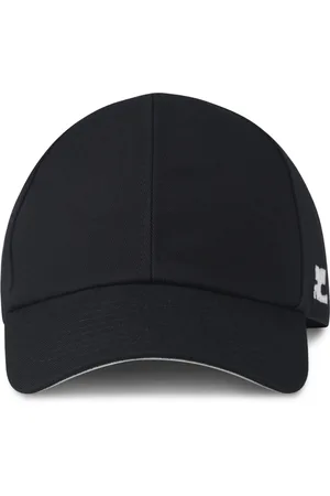 Courrèges Accessoires, Dames, Zwart, M, Katoen, Signature AC Katoenen Cap