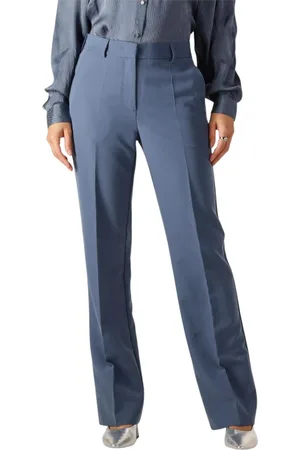 Bruuns Bazaar Broeken, Dames, Blauw, XL, Polyester, Ruby Sus BBMagica Broek
