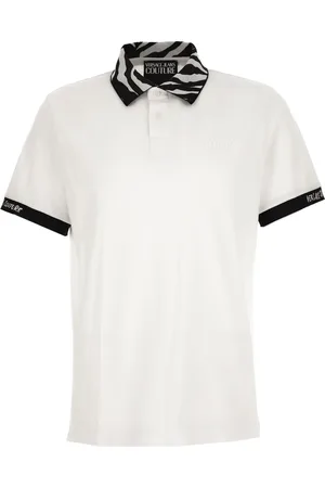 VERSACE Tops, Heren, Wit, M, T-shirts en Polos Wit