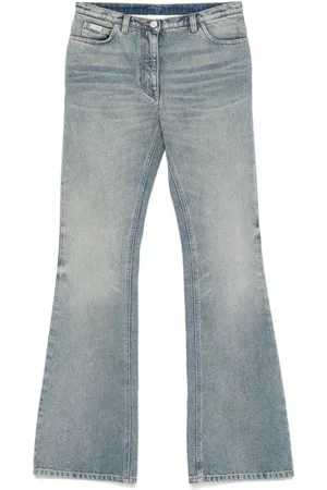 Courrèges Jeans, Dames, Blauw, W27, Denim, Bootcut Denim Jeans