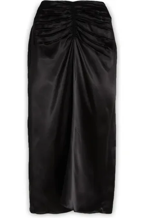 Lanvin Rokken, Dames, Zwart, S, Gonne Midi Rok