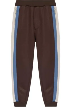 Dsquared2 Broeken, Heren, Bruin, S, Katoen, Joggingbroek van katoenmix