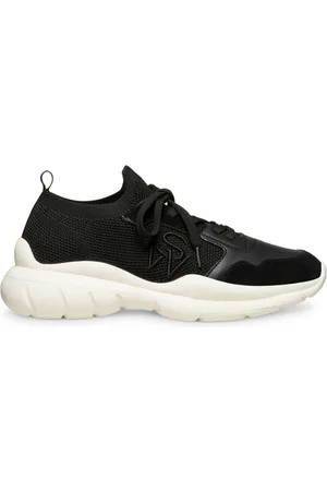 Stuart Weitzman Schoenen, Dames, Zwart, 40 EU, Leer, 5050 Sneaker