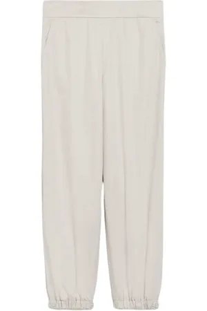 Max Mara Broeken, Dames, , M, Katoen, Lichtgewicht Katoenen Joggingbroek