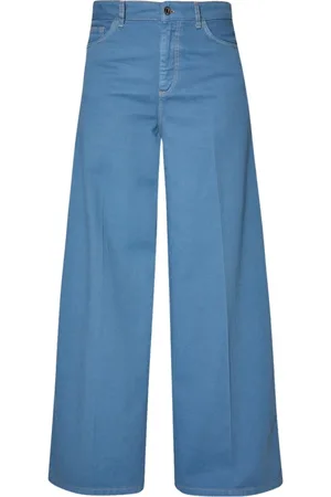 Liu Jo Jeans, Dames, Blauw, W28, Katoen, Wide Jeans