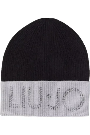 Liu Jo Accessoires, Dames, Zwart, ONE Size, Stijlvolle Muts