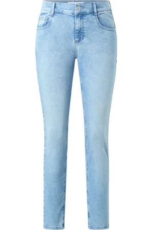 Angels Jeans, Dames, Blauw, XS, Push Up Skinny Jeans