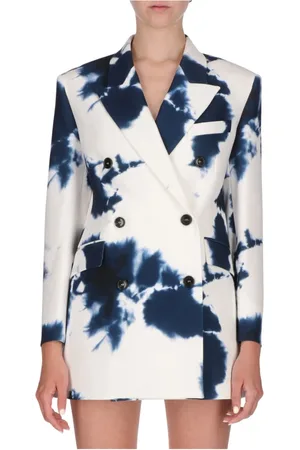 ERMANNO SCERVINO Jassen, Dames, Wit, L, Cruzado Blazer