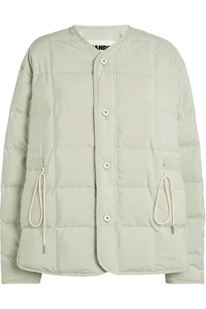Jil Sander Jassen, Dames, Groen, L, Stijlvolle Jas