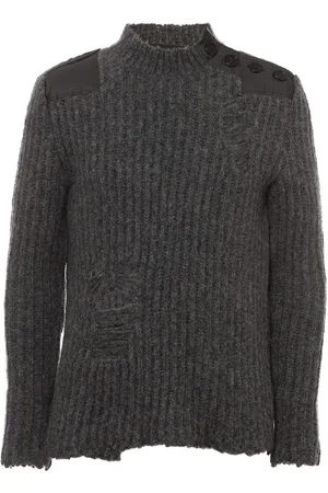 Stella McCartney Truien, Heren, Grijs, L, Cozy Knit Sweater
