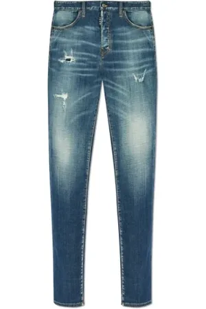 Dsquared2 Jeans, Heren, Blauw, XL, Katoen, 5 Pocket Broek