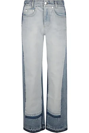 Stella McCartney Jeans, Dames, Grijs, W26, Denim, Mixed Denim Jeans