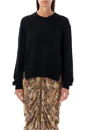 Isabel Marant Truien, Dames, Zwart, S, Wol, Zwarte Gebreide Lylia Sweater Aw 24