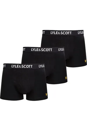 Lyle & Scott Ondergoed, Heren, Zwart, L, Katoen, Ondergoed Broeken