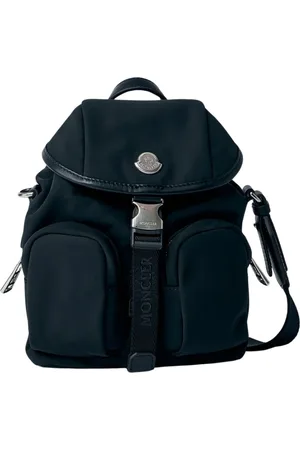 Moncler Tassen, Dames, Zwart, ONE Size, Polyester, Mini Waterafstotende Crossbody Tas
