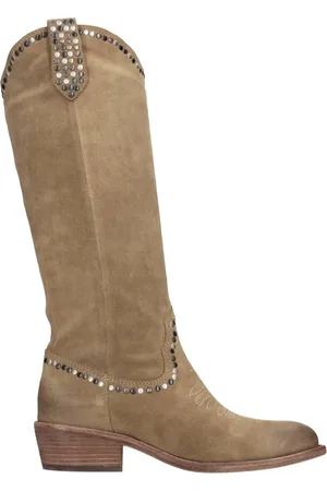Ash Schoenen, Dames, Bruin, 38 EU, Suède, Laarzen Bruin