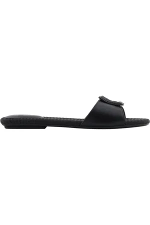 Armani Exchange Schoenen, Dames, Zwart, 37 EU, Polyester, Zwarte Sandalen voor Vrouwen Stijlvol Comfort
