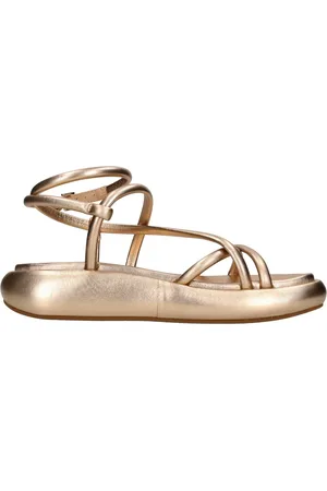 Ash Schoenen, Dames, Geel, 40 EU, Sandalen Goud