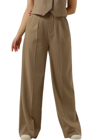 Copenhagen Muse Broeken, Dames, Bruin, XS, Elegante Tailored Broek