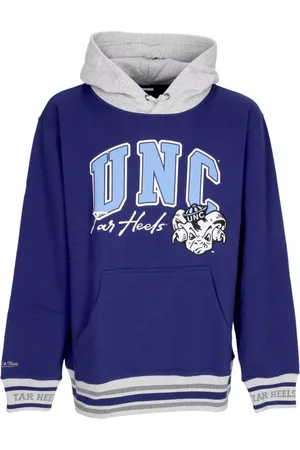 Mitchell & Ness Sweatshirts & Hoodies, Heren, Blauw, M, Vintage Logo Fleece Hoodie Navy